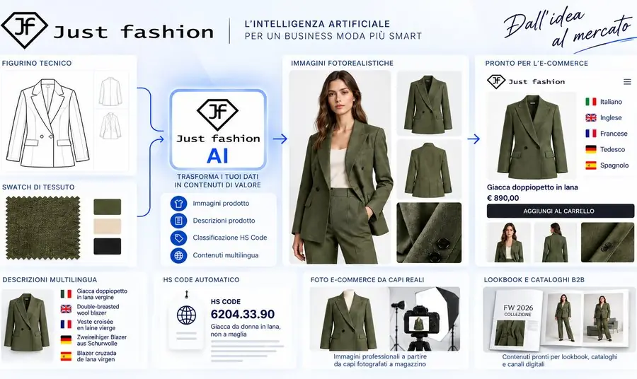 AI Demand Forecasting e Ottimizzazione Curve Taglia - Just Fashion