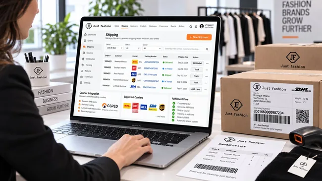 Carrier shipping & tracking