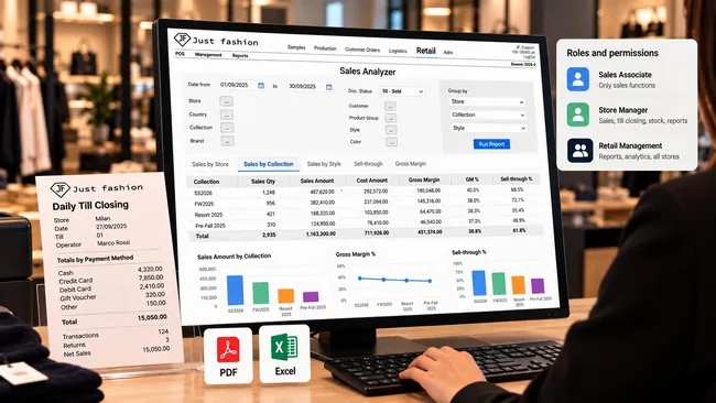 Till closing and analytics
