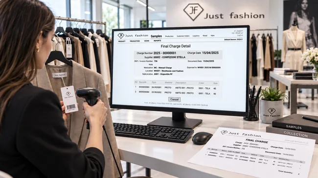 Sample return and showroom
